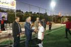 افتتاح زمین چمن مصنوعی دانشگاه صنعتی شیراز همزمان با قهرمانی تیم نونهالان خرم فارس